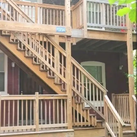 Appartement Afrique Francaise De Woodlawn 1 à Chicago Extérieur photo